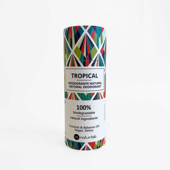 Desodorante Tropical efectivo y biodegradable