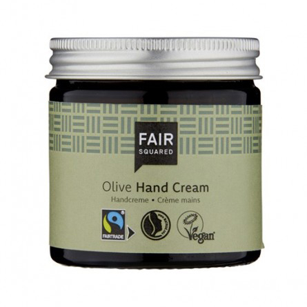 Crema de manos hidratante a base de aceite de Oliva de Fair Squared